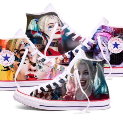 Zapatillas personalizadas Converse Harley Quinn