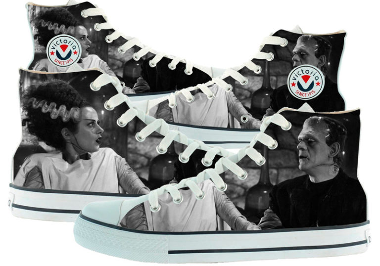 Zapatillas personalizadas Victoria Frankenstein Bride