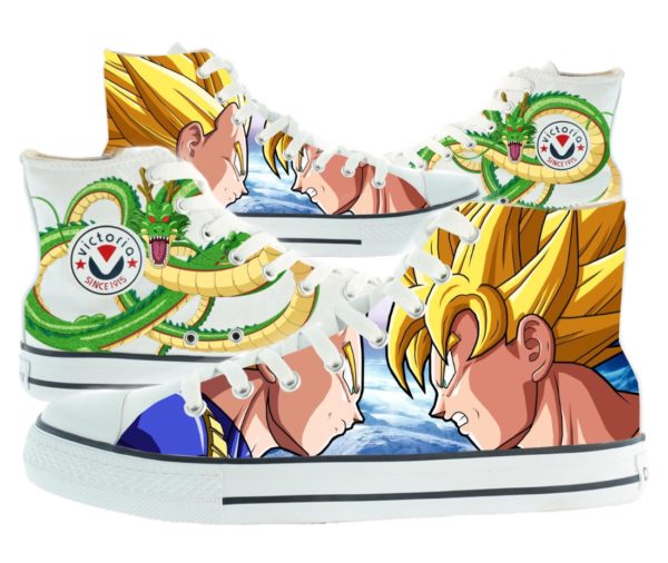 Zapatillas personalizadas Victoria Goku vs Vegeta