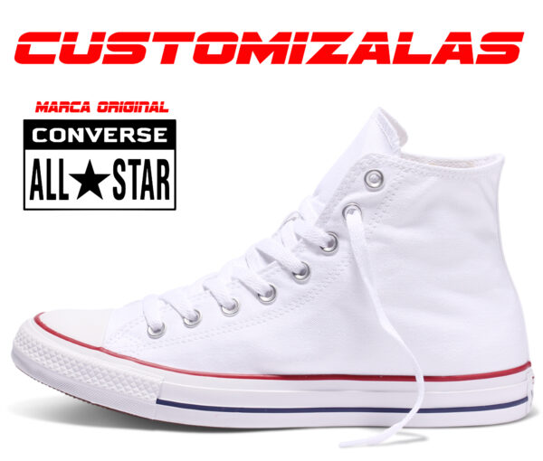 Converse alta 2 caras