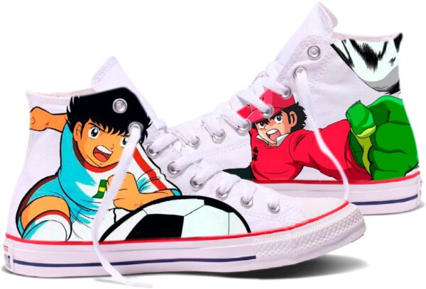 Converse Oliver Benji high top 2 faces