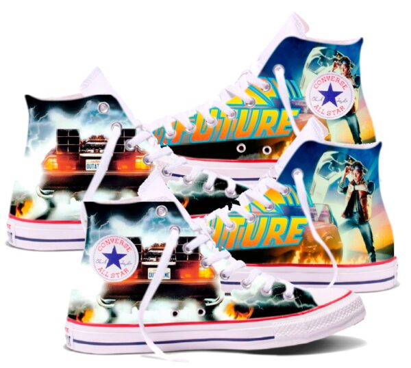 Converse Regreso al futuro caña alta 4 caras