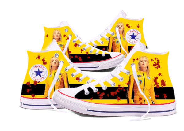 Converse Kill Bill high top 4 sides