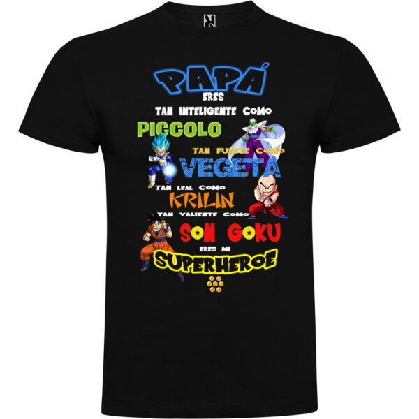 Camiseta Papa héroe Dragonball