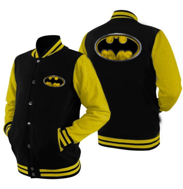 Chaqueta universitaria Batman