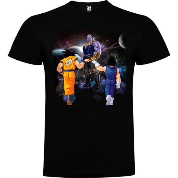 Goku y Vegeta vs Tanos