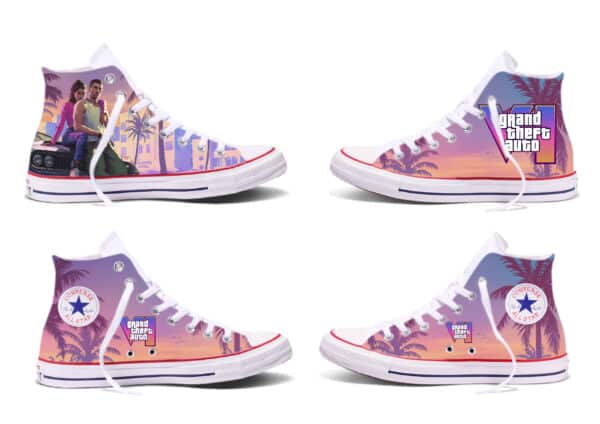 Converse GTA VI caña alta 4 caras